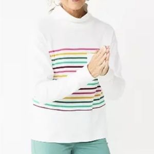 Turtle neck sweatshirt